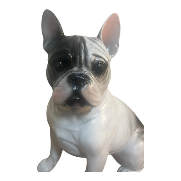 NWOT Gray and White French Bulldog Figurine - Picture 5 of 7